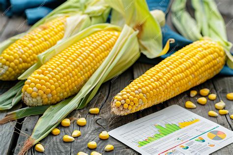 Premium Photo | An engaging infographic photo detailing the nutritional benefits of corn