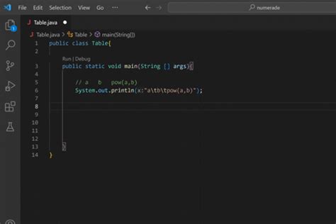 Image result for Program Java Output Table
