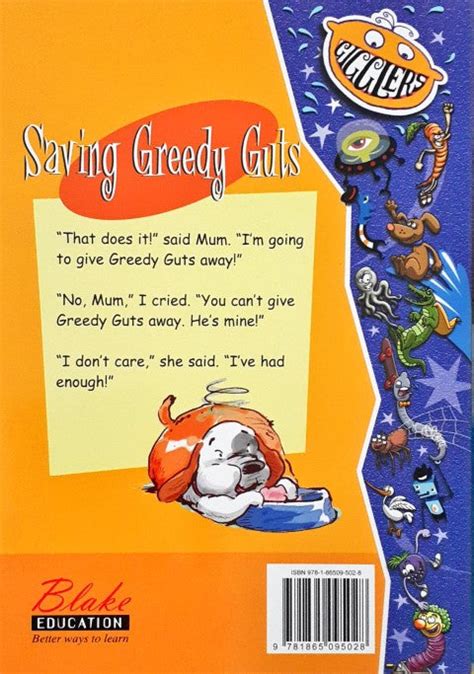 Gigglers Blue Saving Greedy Guts – Books and You