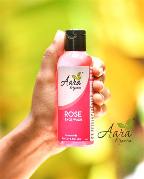 Rose Face Wash – AARA ORGANICS