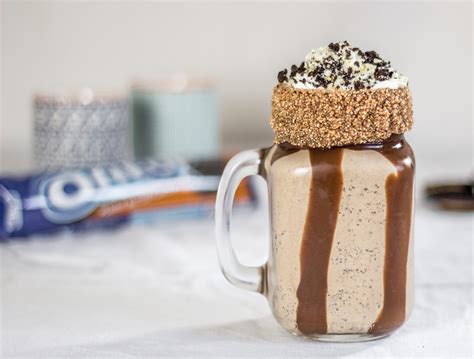 Oreo Peanut Butter and Chocolate Milkshake - Elizabeth Dhokia