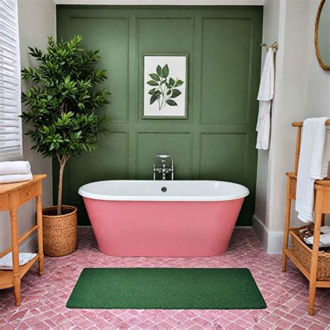 15 Pink and Green Bathroom Ideas for A Fresh Look