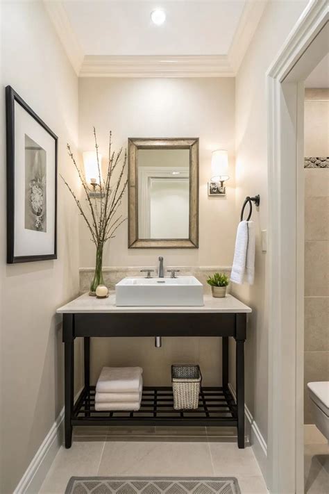 22+ Stylish Small Powder Room Ideas
