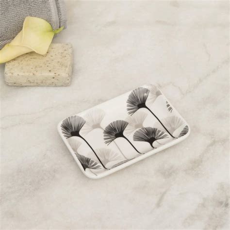 Buy HUDSON Goodwin Printed Soap Dish from Home Centre at just INR 249.0