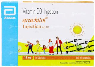 Arachitol 6L IU Injection: Vitamin D3 Supplement for Deficiency
