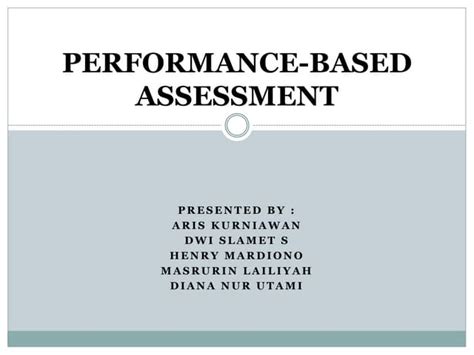 Image result for Performance-Based Assessment