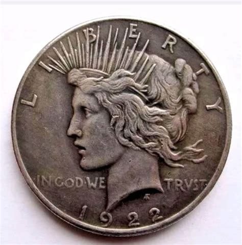 Two-Sided Trick Coin - 1922 Liberty Dollar - Two Face - Double Headed ...