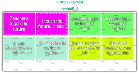 Teachers Day theme designs in Tambola Housie, Paper Games, Props, Cards