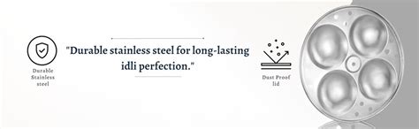 RAJALI Idli Plate | Stainless Steel | Durable and Long-Lasting ...
