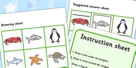 Shapes and Colors Listen and Do Auditory Memory Game