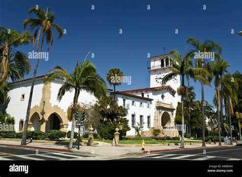 Santa Barbara, County Courthouse, California, USA Stock Photo - Alamy