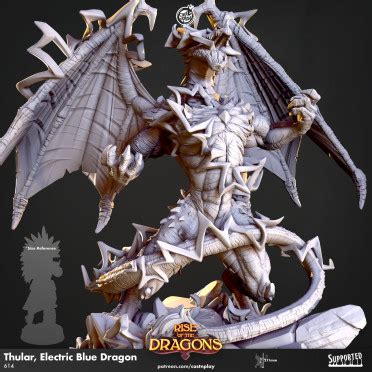 Acheter Cast n Play - Thular, Dragon Bleu - L’Antre de Charly - Jeux de ...