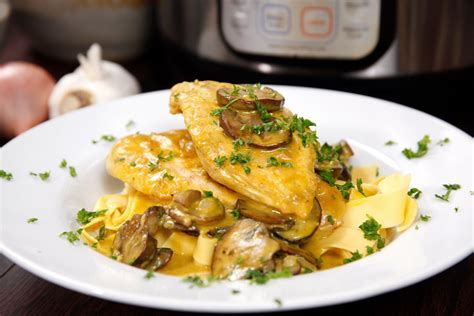 Instant Pot Chicken Marsala - Cooking TV Recipes