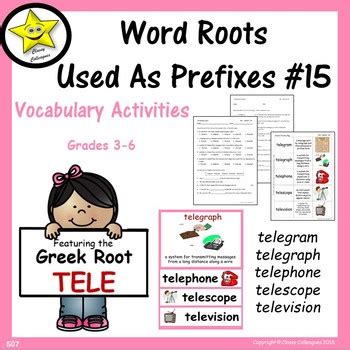 Word Roots Used as Prefixes #15 Greek Root TELE Distance Learning