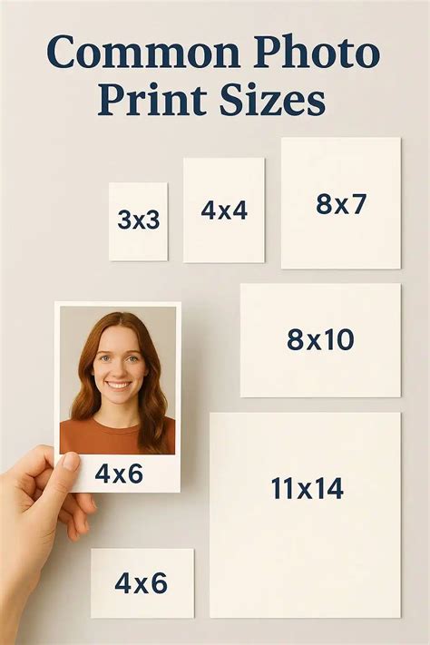 Most Common Photo Print Sizes: 9 sizes☑️
