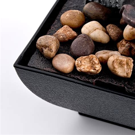 Buy Corsica Alpine Polyresin Mini Diya Water Fountain - 13x13x19.5cm ...