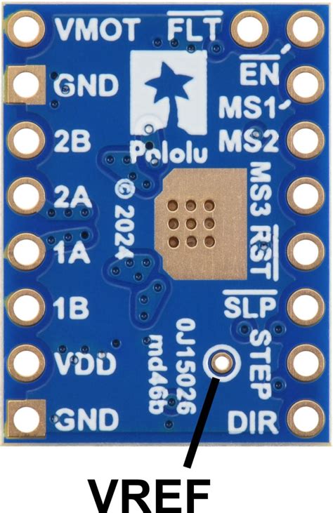 A5984 Stepper Motor Driver Carrier, Adjustable Current, Blue Edition ...