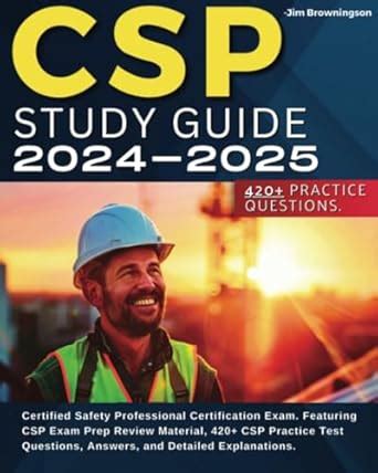 Buy CSP Study Guide 2024-2025 Book Online at Low Prices in India | CSP ...