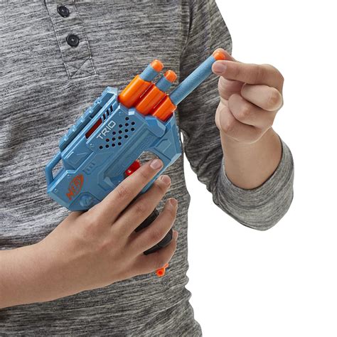 Buy Nerf Elite 2.0 Trio Sd-3 Blaster, 6 Darts, 3-Barrel Blasting ...