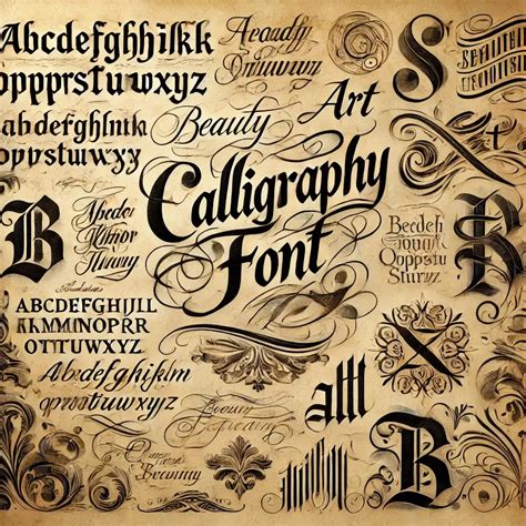 What is Calligraphy Font and Where to Download It