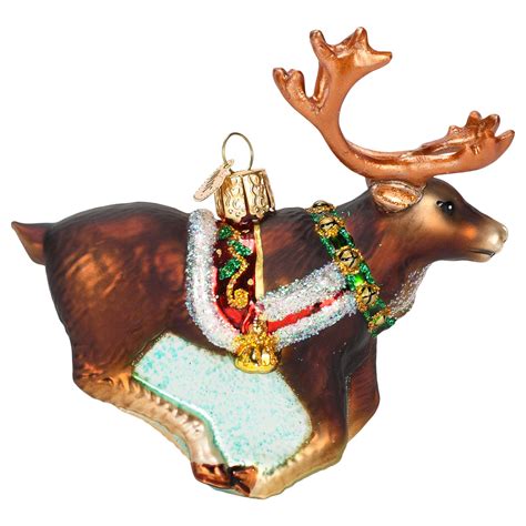 Old World Christmas Ornaments Reindeer Glass Blown Ornaments for ...