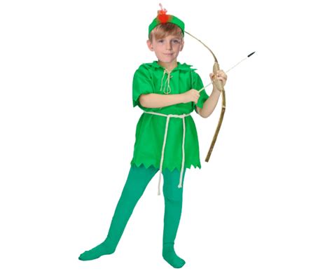 Children Green Peter Costume - Costume Wonderland