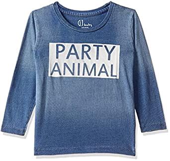 Buy Gini & Jony Baby Boy's Plain Regular fit T-Shirt (151246510736 6000 ...