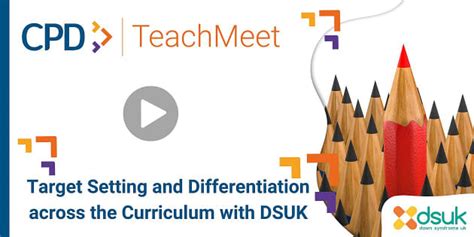 TeachMeet - Target Setting and Differentiation across the Curriculum ...