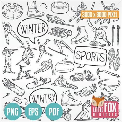 Winter Sports Figures 的图像结果