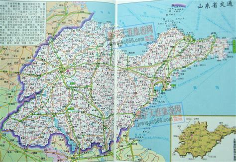 关于山东省的地图-山东省地图高清版