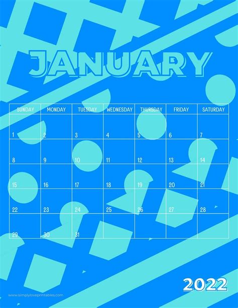 Free january 2023 calendars – Artofit