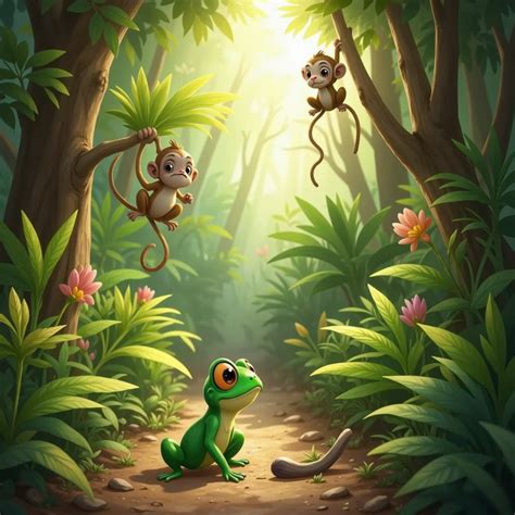 Childbook.ai - The frog that lost its tail