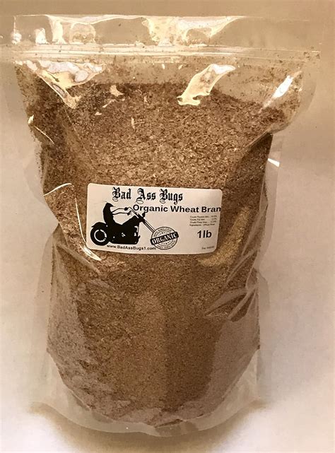 BadAssBugs Buy 5lb Wheat Bran Mealworm Superworm Bedding at Ubuy India