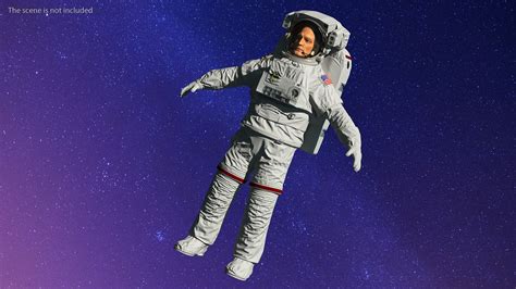3D Astronaut Wearing Extravehicular Mobility Unit | 3D Molier International