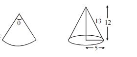 A piece of paper in the shape of a sector of a circle (see figure 1) is ...