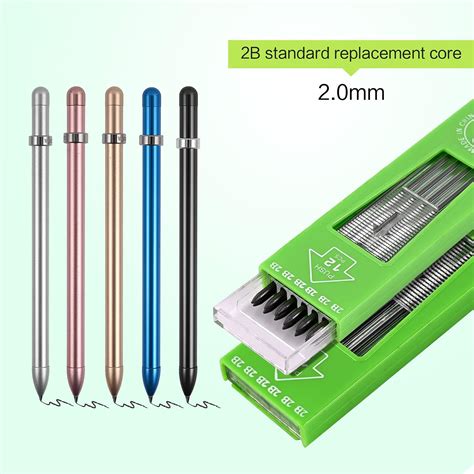 Buy Fluent Writing 2B Pencil environmental mechanical pencil charcoal ...