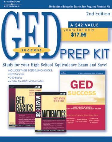 GED Prep Kit, 2nd ed (GED Success Prep Kit) : Peterson's: Amazon.in: Books