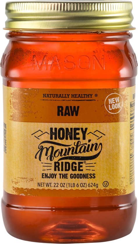 Amazon.com : Mountain Ridge Honey, Naturally Healthy 100% Pure Raw ...