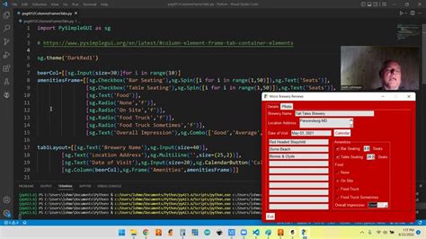 Python Pysimplegui Frame 的图像结果