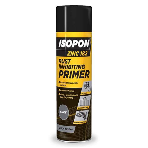 UPOL Zinc 182 Rust Inhibiting Primer Aerosol Davids Isopon - SprayWare