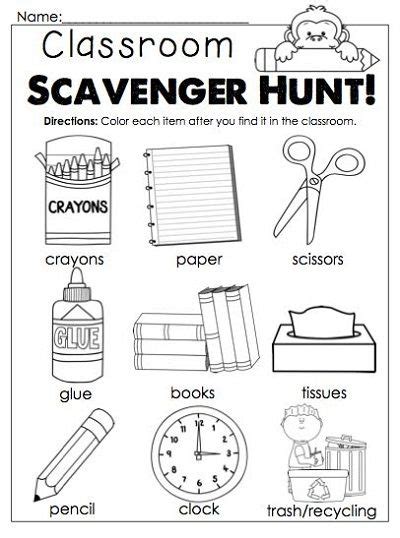 Printable Classroom Worksheets 的图像结果