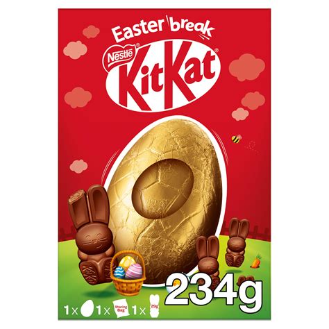 Kit Kat Bunny Milk Chocolate Giant Easter Egg 234g | Easter Eggs | Iceland Foods
