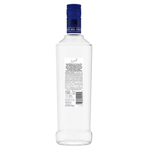 Buy Smirnoff Blue 100 Proof Vodka 750ml Online India | Ubuy