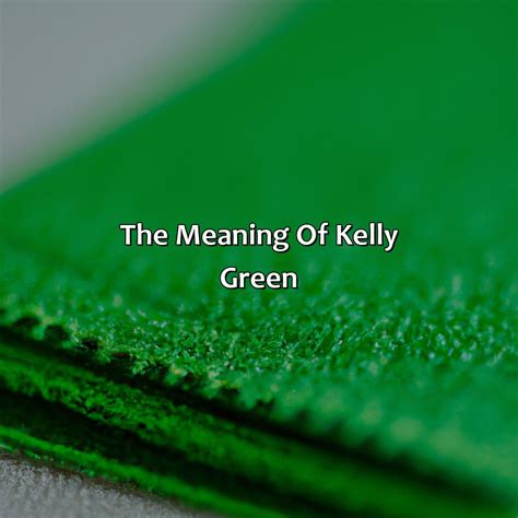 What Color Is Kelly Green - colorscombo.com