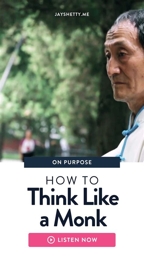 Think like a monk finding peace and purpose – Artofit