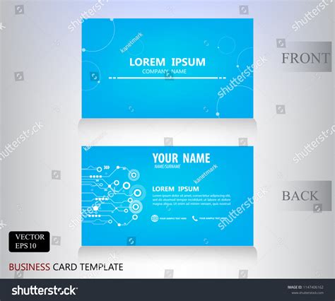 Techno Name Card Vector 的图像结果