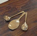 Handcrafted Kansa Serving Ladle Set | Buy Bronze Serving Spoons Online