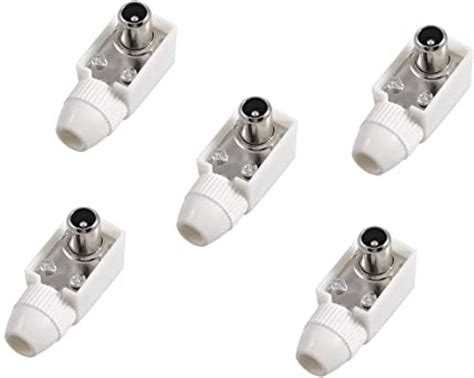 ERH India TV-out Cable (Pack of 5) Cable Wire Jointer RF Connector TV ...
