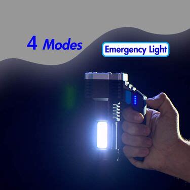 7 LED Powerful Rechargeable Torch with Emergency Light (L70) – Naaptol.in