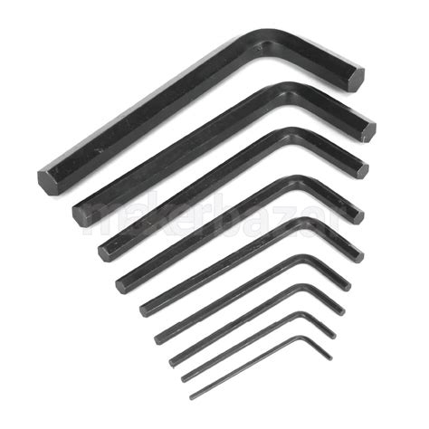 Taparia: KM9V Allen Key Set Black Finish (Pack of 9)